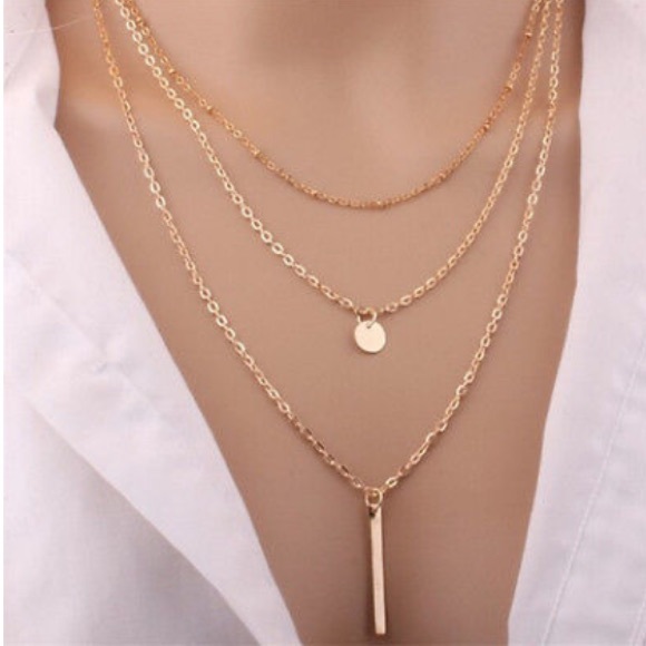 Jewelry - Vertical Bar Necklace